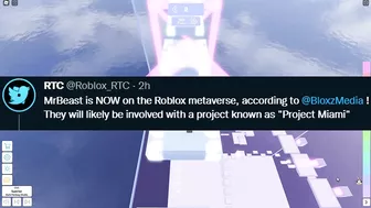 MrBeast Is Making a Roblox Game...?!