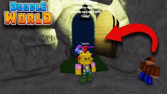 Roblox Doodle World | How To Open Secret Cave Door with Code *UPDATE