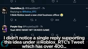 Roblox is adding NFTs?