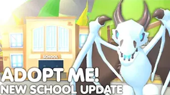 ????NEW SCHOOL BUILDING UPDATE RELEASE!???? ADOPT ME NEW PETS + NEW MAP & NEW BUILDINGS! +INFO ROBLOX