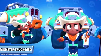 BRAWL STARS STUNTSHOW UPDATE NEW BRAWLERS AND SKINS ANIMATION