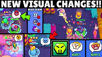 New Animated Basic Pins!? | Visual Changes & Details I Found in Brawl Talk #stuntshow