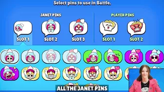 New Animated Basic Pins!? | Visual Changes & Details I Found in Brawl Talk #stuntshow