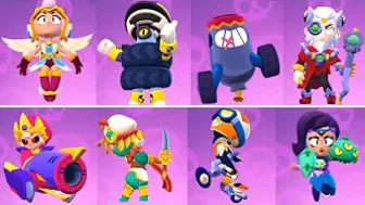 Brawl Stars #stuntshow Update All Skins Winning Janet, Bonnie , Empress Bonnie, and More