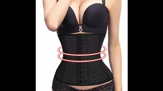 Waist Trainer for Women Breathable Corset Cincher Tummy Workout gym yoga running home wedding office