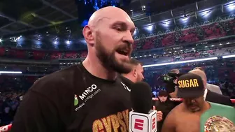 Tyson Fury Calls Out Francis Ngannou After Highlight Reel KO of Dillian Whyte