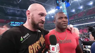 Tyson Fury Calls Out Francis Ngannou After Highlight Reel KO of Dillian Whyte