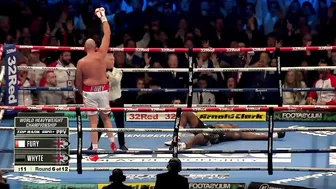 Tyson Fury Knocks Out Dillian Whyte, Retains Heavyweight Championship | FIGHT HIGHLIGHTS