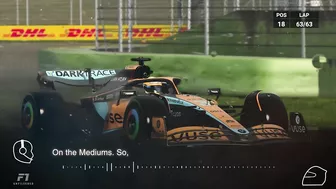 Daniel told Lando got a podium | F1 2022 Emilia Romagna GP