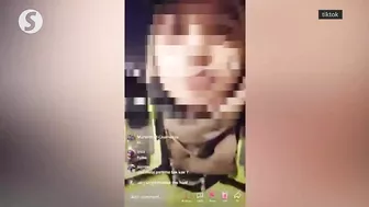 Cop under investigation for making TikTok video during raid