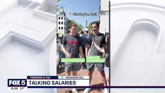 TikTok videos of DC locals sharing their salaries going viral | FOX 5 DC