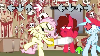 All References in FNF VS Pinkie Pie & Fluttershy Compilation | SHED.MOV