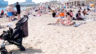 Spain best beaches ????????????️Barcelona beach walk/2022