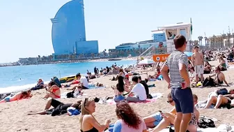 Spain best beaches ????????????️Barcelona beach walk/2022