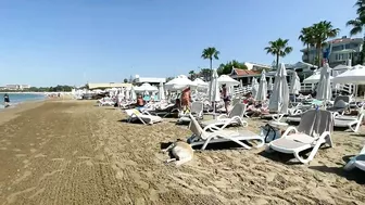 SIDE today PROMENADE and Beach SIDE STAR BEACH  und Park . TURKEY #turkey #side