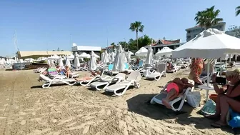 SIDE today PROMENADE and Beach SIDE STAR BEACH  und Park . TURKEY #turkey #side