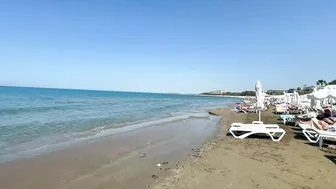 SIDE today PROMENADE and Beach SIDE STAR BEACH  und Park . TURKEY #turkey #side