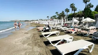 SIDE today PROMENADE and Beach SIDE STAR BEACH  und Park . TURKEY #turkey #side