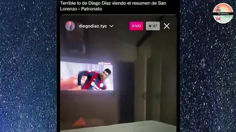 El descuido "por-no" estar atento del periodista Diego Díaz en Instagram generó una ola de MEMES