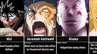 Anime Villains Who Turned Into Good Guys