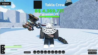 [AOPG] SHANKS GRYPHON SWORD SHOWCASE SNEAK! A One Piece Game | Roblox