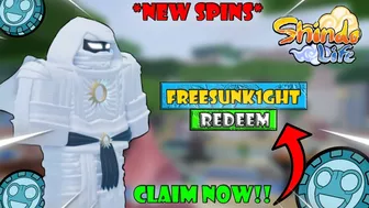 [200K RC + 200 SPINS] *NEW* Every Working Spin Codes | Shindo Life Roblox