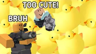 When Fat Ducky Is Too Adorable (TDS MEMES) - Roblox