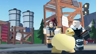 When Fat Ducky Is Too Adorable (TDS MEMES) - Roblox