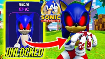 IS SONIC.EXE COMING TO ROBLOX SONIC SPEED SIMULATOR?