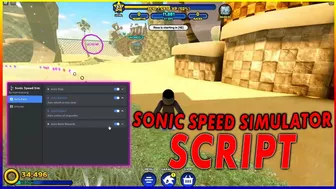 ROBLOX SONIC SPEED SIMULATOR SCRIPT | AUTO STEP, AUTO REBIRTH, AUTO COLLECT & MORE!