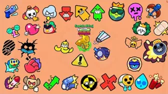 ALL NEW SPRAYS IN BRAWL STARS