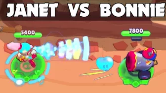 JANET vs BONNIE | 1vs1 | Brawl Stars