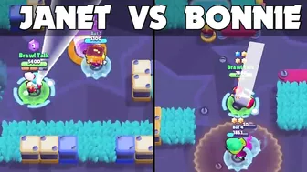 JANET vs BONNIE | 1vs1 | Brawl Stars