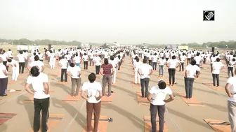 Civil Aviation Ministry organises “Yog Prabha” to encourage Yoga for good health