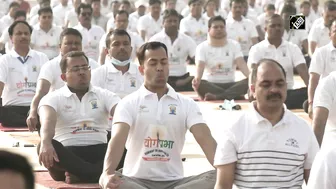 Civil Aviation Ministry organises “Yog Prabha” to encourage Yoga for good health