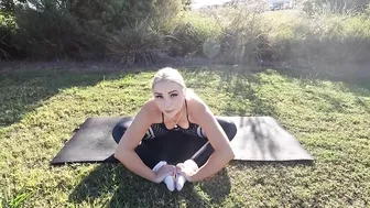 Stress Relief Yoga Outdoor