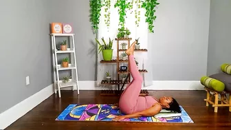 Shoulder stand yoga pose