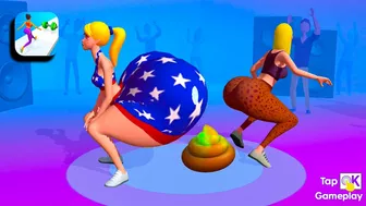 Twerk Race 3D - All Levels Gameplay Walkthrough Android/IOS and Guide Level 46-48