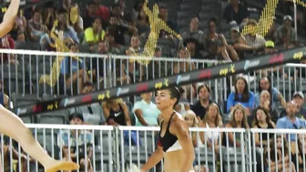 Zana Muno STUNNING Cinematic Highlight || 2021 AVP Beach Volleyball