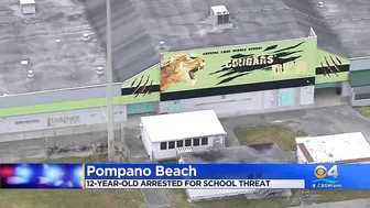 12-Year-Old Pompano Beach Student Accused Of Making School Threat