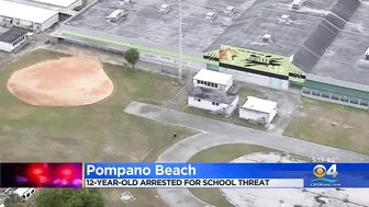 12-Year-Old Pompano Beach Student Accused Of Making School Threat