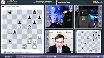 Anish Giri Apologizes on Stream From His Fans For His Blunder with Hand Gesture