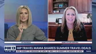 Hip Travel Mama shares summer travel deals to save you money | FOX 13 Seattle