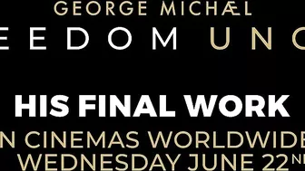 George Michael Freedom Uncut - Official Trailer (2022) Stevie Wonder, Sir Elton John