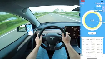 TESLA MODEL Y PERFORMANCE | 0-100 1/4 MILE 100-200 0-250 on AUTOBAHN by AutoTopNL