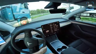 TESLA MODEL Y PERFORMANCE | 0-100 1/4 MILE 100-200 0-250 on AUTOBAHN by AutoTopNL