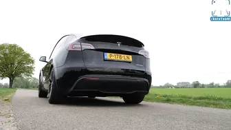 TESLA MODEL Y PERFORMANCE | 0-100 1/4 MILE 100-200 0-250 on AUTOBAHN by AutoTopNL