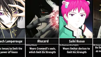 Anime Characters who Limit Their Powers