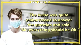 Funny joke : Nurse Cleaning The Patient's Body With a Sponge... ????