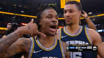 Ja Morant hits insane game winner vs Timberwolves in game 5 ????